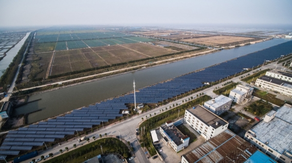 鴻禧寧波地面分布式光伏發電站項目